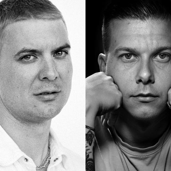 Digter Caspar Eric og forsker Emil Falster