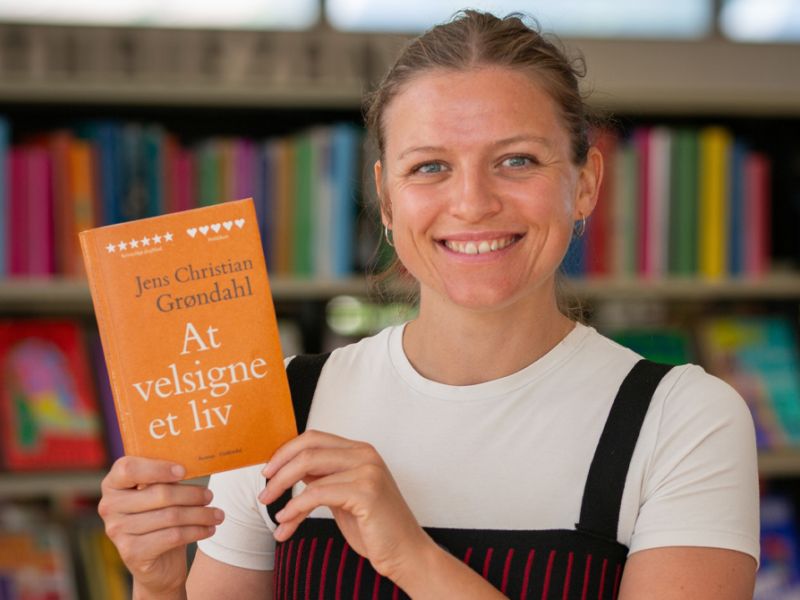 Bibliotekets litteraturformidler Kirsten