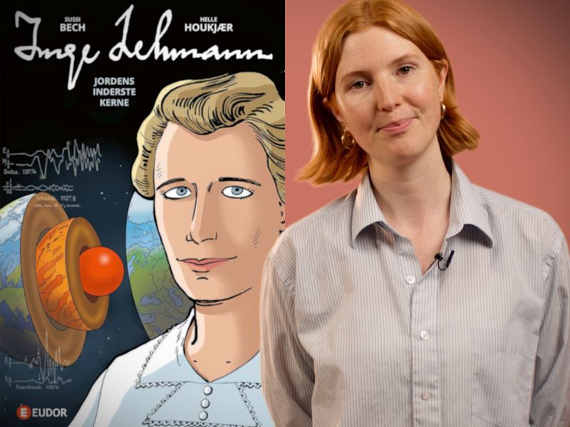 Bibliotekets litteraturformidler Mette anbefaler "Inge Lehmann - Jordens inderste kerne"