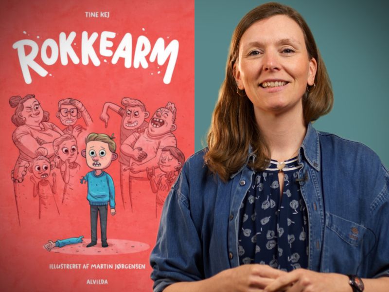 Bibliotekets litteraturformidler Sara anbefaler "Rokkearm"