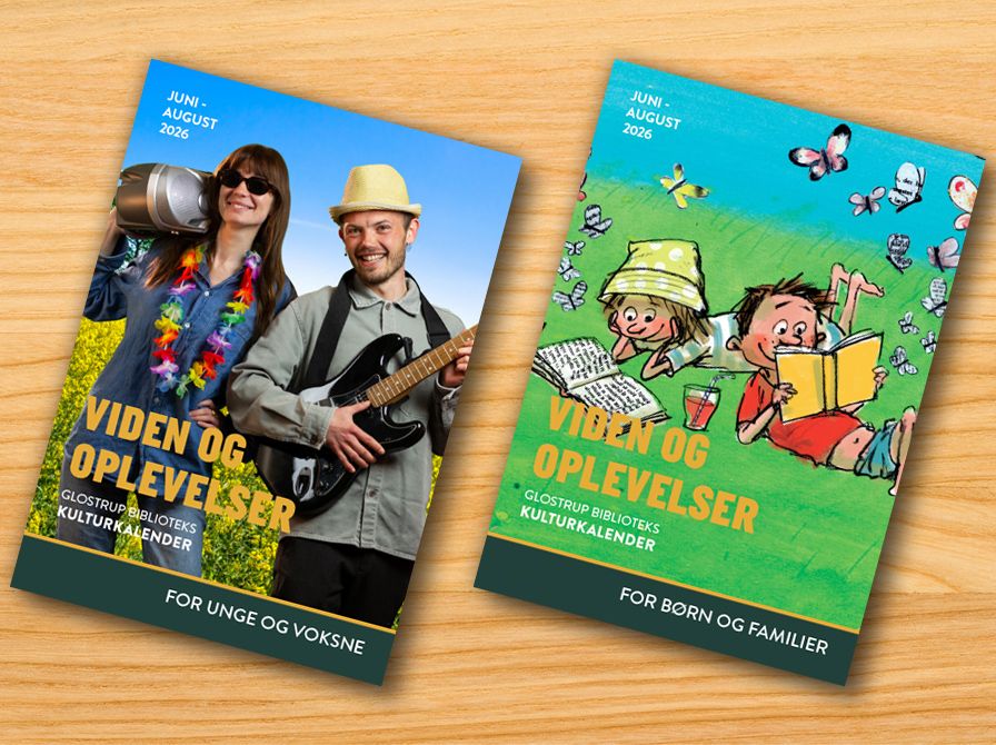 Bibliotekets Kulturkalender for sommeren 2026